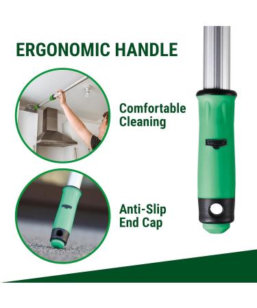 Unger EZ120UNGER OptiLoc Telescopic Window Cleaning Pole / Multi-Use Extension Pole- UNGER Window Cleaning Equipment Green - 1.25m 2 Section OptiLoc 1.25 m Pole - Buy Online on SooperMarket.com