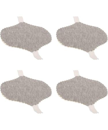 Reusable Menstruation Upholstery Set - 4 Breathable Soft Yellow Cotton Cloths for Women | Eco-Friendly Sanitary Solutions - Buy Online on SooperMarket.com