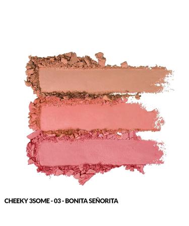 Kimchi Chic Beauty Cheeky 3Some Blush Trio - 03 Bonita Se orita - Buy Online on SooperMarket.com