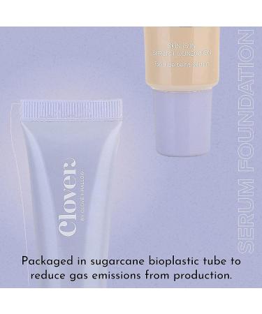 Clover Skin Is In Serum Foundation: Cruelty-Free & Vegan Face Makeup - Buy Online on SooperMarket.com