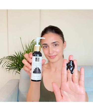 Good Vibes Activated Charcoal Deep Cleansing Face Wash | Acne & Oil Control Cleanser for All Skin Types | Paraben & Mineral Oil Free | 200 ml - Buy Online on SooperMarket.com