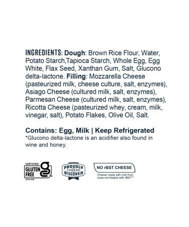 Gluten-Free 4-Cheese Tortellini Pasta by Taste Republic - 9oz (6 pack) | Frozen, Cooks in 3 Minutes - Buy Online on SooperMarket.com
