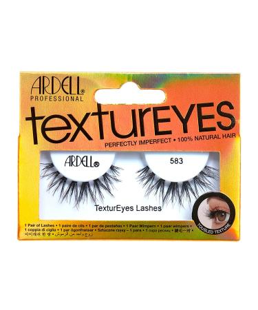 Ardell TexturEyes 583 False Lashes, 1 pair 1 Pair (Pack of 1) TexturEyes 583