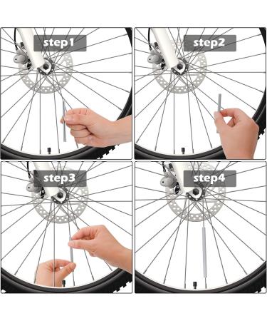 Buy Gigmeta 72-Piece Spoke Reflectors for Bikes | 360 Visibility Cat Eye Reflectors | Easy Assembly Bicycle Accessories - Buy Online on SooperMarket.com