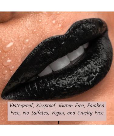 Maroon Red Matte Lipstick Set with Lip Liner and Brush Kit - Long-lasting, Waterproof, Talc-free, Paraben-free - Buy Online on SooperMarket.com