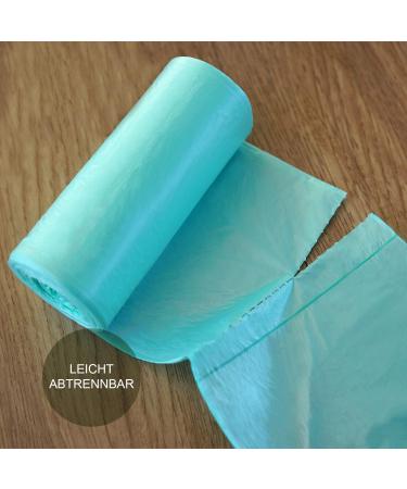 Zuras 60L Organic Waste Bags - 75 Compostable & Biodegradable Garbage Bags | Tear-Resistant Waterproof DIN EN 13432 Certified - Buy Online on SooperMarket.com