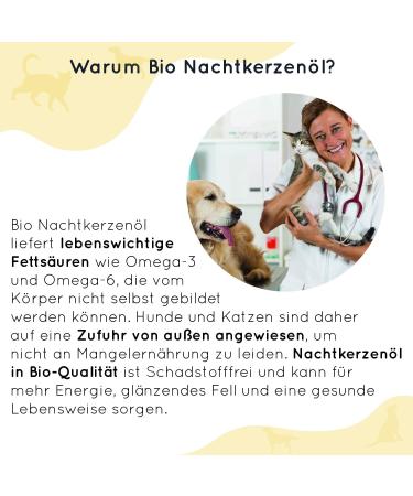 Organic Coconut Oil for Dogs & Cats - 100ml Cold-Pressed 100% Organic Rich in Omega 3 & 6 Barf Oil from Germany - DE- KO-060 - Buy Online on SooperMarket.com