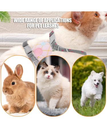 Adjustable Rabbit Dishes with Leash | Nylon Pet Bowls for Rabbits Kittens Puppies & Small Pets - Perfect for Outdoor Hikes | Shop Internationally - Buy Online on SooperMarket.com
