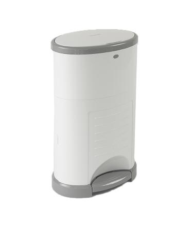 Backlown - standard - diaper waste container - 16 l - white - economically - ecologically - pedal - capacity of 45 coats |1 pack 1 piece (1 Pack)