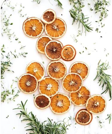Dried Oranges - Premium Dehydrated Cocktail Garnishes - 20 Servings (70g Approx) - Buy Online on SooperMarket.com