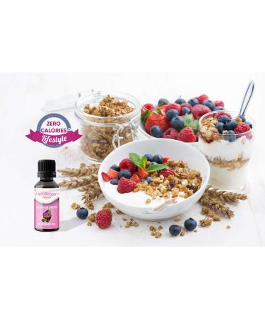 Sugar-Free Flavor Drops Set 2x30ml - Raspberry & Cheesecake | Zero Calories | Vegan Sweetener for Yogurt Porridge & Quark - Hello Shape - Buy Online on SooperMarket.com