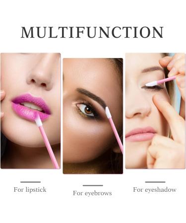 Sularpek 200 PCS Disposable Lip Gloss & Make Up Brush Set | Lipstick Concealer Applicator Tool for Lips, Eyes & Makeup Application - Buy Online on SooperMarket.com