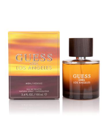 Guess 1981 Los Angeles Eau De Toilette Cologne Spray for Men 3.4 Fl. Oz. Eau de Toilette 3.4 Fl Oz (Pack of 1)