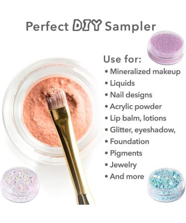 Bitefu 80 Pack Empty Cosmetic Containers - Transparent Plastic Storage Box with Mini Spatula for Creams & Travel - 5g 5ml Sample Pots - Buy Online on SooperMarket.com