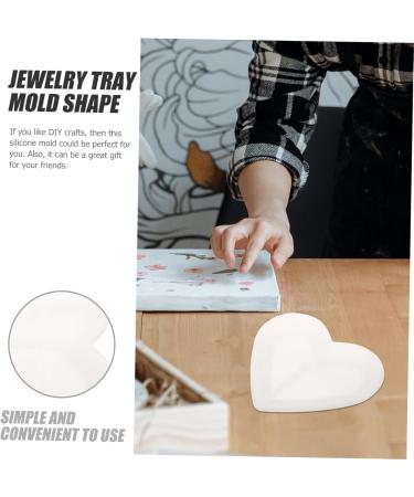 NUOBESTY Tray Silicone Multi-function Dish Washable Diy Reusable Jewelry Items Flexible Epoxy Casting Mold As Shown 12.5x11.5cm - Buy Online on SooperMarket.com