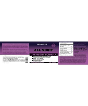 C+L ALL NIGHT : First Ever Overnight Keto Friendly Sleep Aid | MCT+ Vitamins & Immunity Complex | helps 24 HR keto support | All Natural & GF | 60 Caps - Buy Online on SooperMarket.com