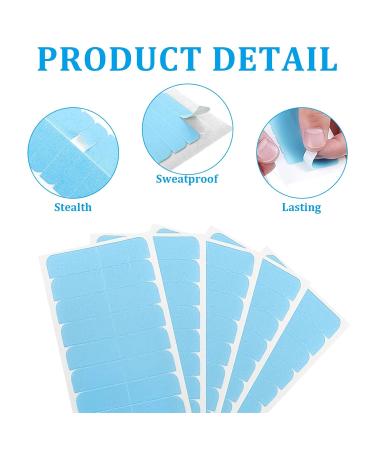 wimony Hair Extension Tapes 360 Pieces Hair Tapes for Extensions Tapes for Hair Extensions Double Sided Wig Adhesive for Wigs Replacement Wigs Hold Waterproof Wig Tape Toupee Tape - Buy Online on SooperMarket.com