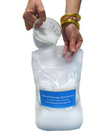 ReachTherapy Solutions))) Glass Beads for Crafts | 3 lbs | Microbeads for Weighted Blankets Lap Pads Sensory Toys & Dolls | Also Available: 5 8 10 12 or 20 lbs