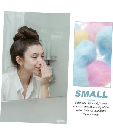 Balacoo Nail Polish Remover Balls - 1 Pack Plush Cotton Balls for Crafts & Cleaning - Baby Safe Green Dyes - Buy Online on SooperMarket.com