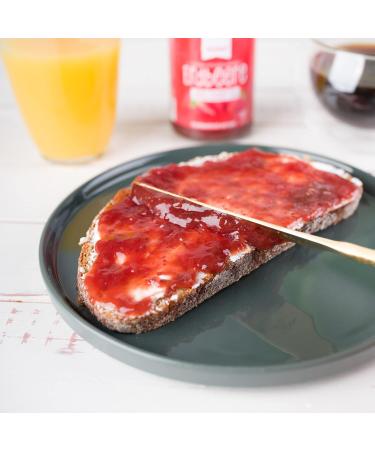 Xucker Jam Fruit Spread - 3 Flavors: Strawberry Apricot & Raspberry | 74% Fruit Xylitol Vegan Non-GMO | 3 x 220g - Buy Online on SooperMarket.com