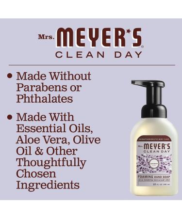 Buy Mrs. Meyers Clean Day Foaming Hand Soap - Eco-Friendly Versatile and Made with Essential Oils - International Shipping Available - Buy Online on SooperMarket.com