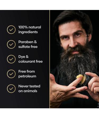 Beard Balm - The Beard Struggle Warrior's Platinum Collection Aesir's Triumph - 50g - 100% Natural Plant-Based Ingredients - Buy Online on SooperMarket.com