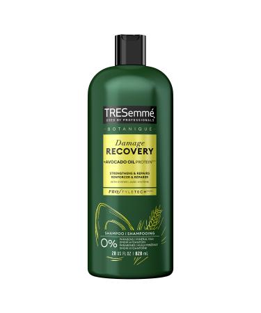 TRESemme Botanique Damage Recovery Shampoo for damaged hair + Avocado Oil Protein formulated with Pro Style Technology 828 ml
