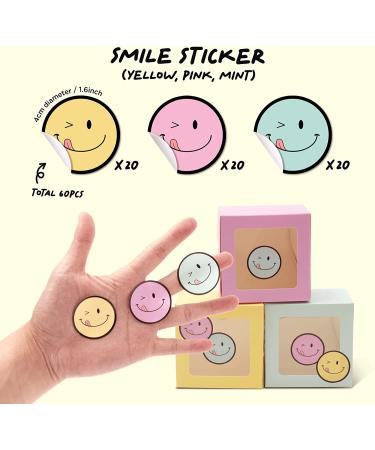40-Pack 4x4x2.5inch Smiley Bakery Boxes with Window for Cupcakes, Donuts, Cookies - Mint Pastry, Baking, Takeout Container - Ideal for Chocolate Strawberries, Muffins, Candy, and Pie - Buy Online on SooperMarket.com