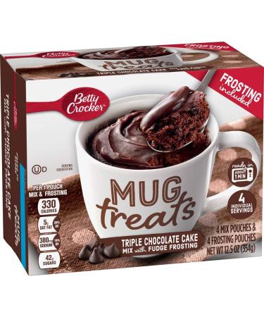 Betty Crocker Triple Chocolate Cake Mix Mug Treat (Pack of 2)