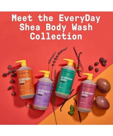 Alaffia Everyday Shea Body Wash - Shea Butter Neem & Coconut Oil - Vanilla Mint 32oz - Buy Online on SooperMarket.com