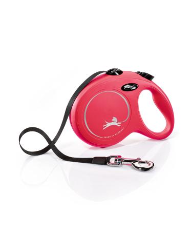 flexi New Classic L belt 5 m red for dogs up to 50 kg red L 5 m