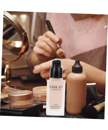 Beavorty Liquid Foundation Moisturizing Foundation Nude Foundation Women Foundation Fluid Makeup Glass - Buy Online on SooperMarket.com