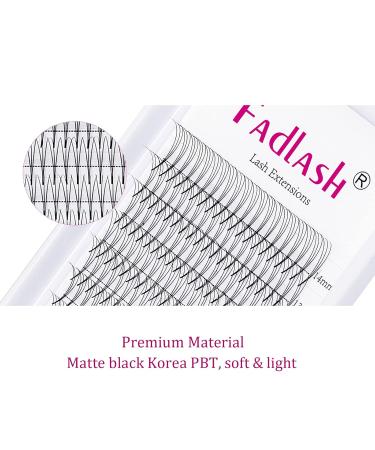 Buy C Curl 0.07mm 3D Lash Extensions - Volume Eyelashes 8-14mm for Natural Long Look | Professional Individual Eyelash Clusters - Buy Online on SooperMarket.com