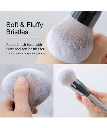 Ultra Plush Powder Makeup Brush - Flawless Vegan Tool for Setting Powder Bronzer & Blush - Large Cruelty-Free Fluffy Brush - Buy Online on SooperMarket.com