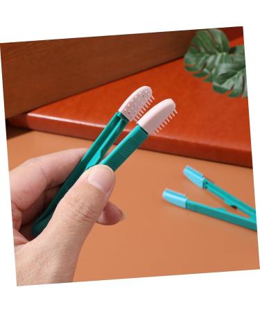 Kisangel 2pcs Eye Gum Cleaner Tear Marks Brush for Dogs Toallitas Desmaquillantes Pet Comb Dog Eye Cleaner Pp 10.00X3.20X1.00CM Assorted Color - Buy Online on SooperMarket.com