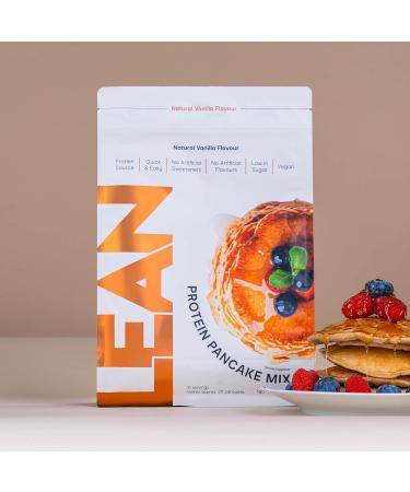 LEAN with Lilly Vegan Protein Pancakes - Natural Vanilla Flavour 500g - Buy Online on SooperMarket.com