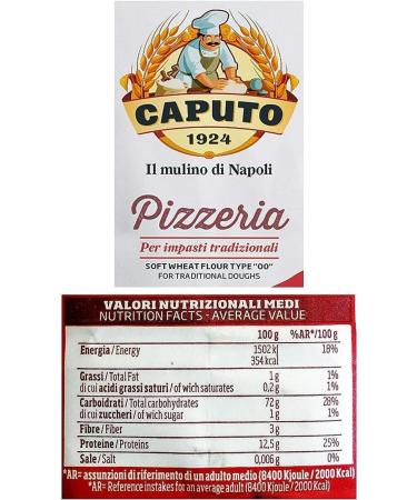 Alpine Heights Bundle Pack - Caputo Pizzeria Flour Premium Italian Type '00' Flour 1kg - Pack of 10 - Buy Online on SooperMarket.com
