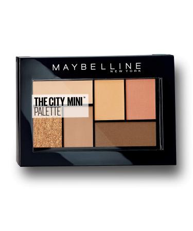 Maybelline New York Eyeshadow Palette - The City Mini Palette - Cocoa City (550) - 6 Colors 50 Cocoa City 1 piece (1 pack)