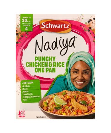 Schwartz x Nadiya Punchy Chicken & Rice One Pan Recipe Mix 25g