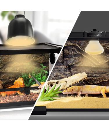 LUCKY HERP 150W Reptile Heat Bulb Basking Spot Heat Lamp for Reptiles Vivarium Light for Amphibian Chicks Dog Heating Use 150W 1 Pack - Buy Online on SooperMarket.com