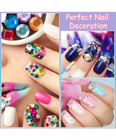 8 Sheets Self-Adhesive Rhinestone Face Jewels for Makeup, Crafts, and Nail Art - Festival and Carnival Fairy Style Rhinestone Stickers - Buy Online on SooperMarket.com