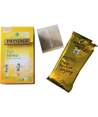Twinings Cleansing Fennel 20 Tea Bags 40g - Buy Online on SooperMarket.com