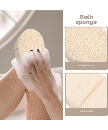 minkissy Cotton Linen Bath Towel Bath Scrubber Bathing Sponge Shower Brush Take a Bath Tub - Buy Online on SooperMarket.com