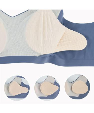 Lightweight Breast Prostheses for Mastectomy - Sponge Polyurethane Spiral Forms for Women (Left Size L) - International Shipping Available - Buy Online on SooperMarket.com
