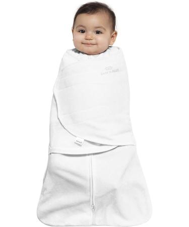 HALO Baby Sleeping Bag Swaddle | 1.5 TOG SleepSack | White 100% Cotton | Easy Zip Access | Newborn Sleep Sack | Boys & Girls 4-6 Months - Buy Online on SooperMarket.com