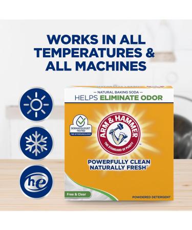 Shop Arm & Hammer Laundry Detergent - Perfume & Dye-Free 100 Loads 6.16 lb - International Shipping Available - Buy Online on SooperMarket.com