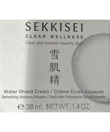 SEKKISEI CLEAR WELLNESS Water Shield Cream - Facial Moisturizer for Sensitive Skin | 1.4 oz - Hydrating & Soothing Ships Internationally - Buy Online on SooperMarket.com