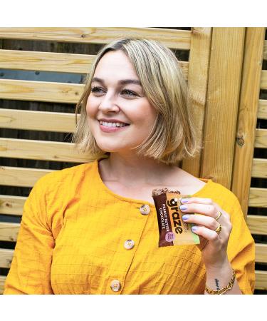 Buy Graze Gluten-Free Oatmeal Peanut Butter & Chocolate Protein 4 x 30g | Healthy Snack for Athletes | International Shipping - Buy Online on SooperMarket.com