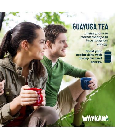 Waykana Organic Guayusa Loose Leaf Tea - 8 oz (227 g) | Premium Natural Energy Boost - Buy Online on SooperMarket.com