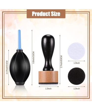 54-Piece Alcohol Ink Blower Set with Round Blending Tool and Air Blower - Perfect for Card Making and Painting - Buy Online on SooperMarket.com